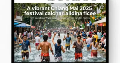 Chiang Mai Festival Calendar 2025: Songkran to Yi Peng