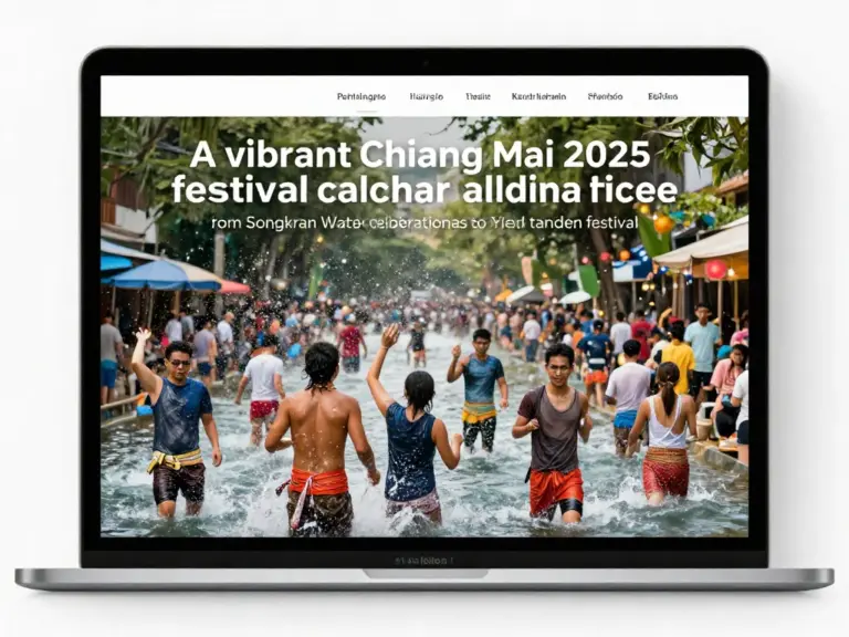 Chiang Mai Festival Calendar 2025: Songkran to Yi Peng