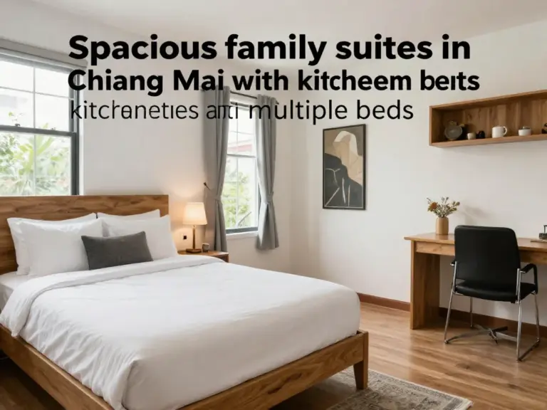 Top Family Suites in Chiang Mai for 2025: Spacious Rooms, Kitchenettes, and Multi-Bed Options