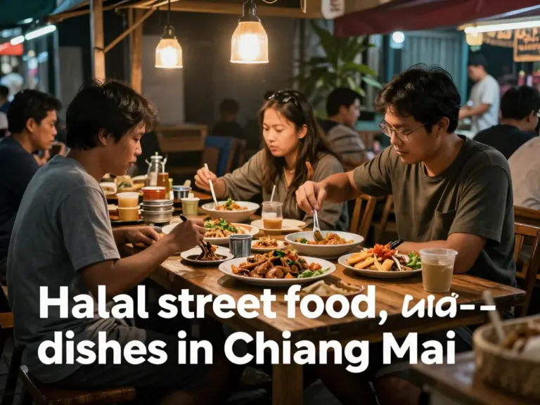 H2: Top Halal Street Food, Cafes, and Thai-Muslim Dishes to Try in Chiang Mai