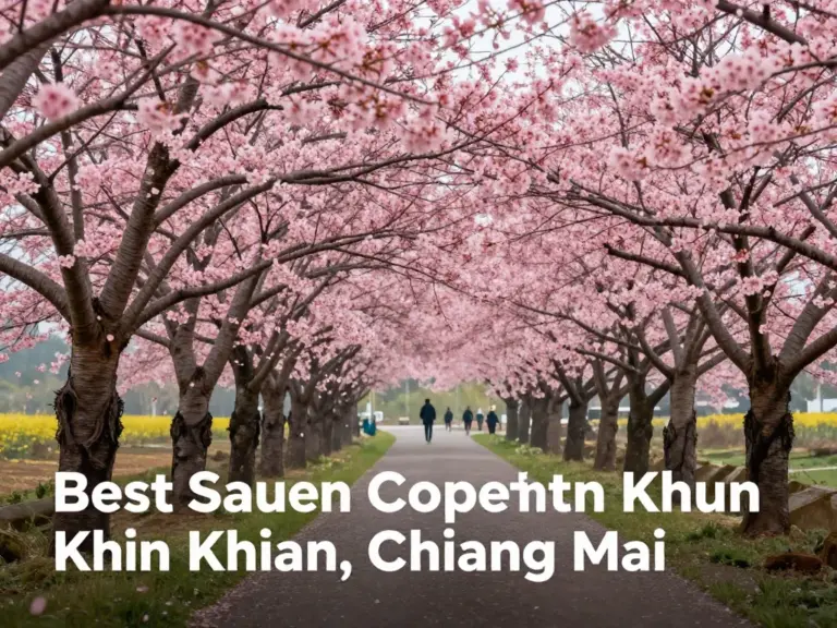 Where to See the Best Sakura Views in Khun Chang Khian, Chiang Mai: Top Photo Spots and Viewpoints