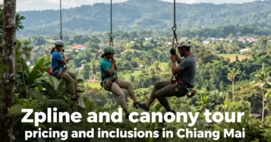 How Much Do Zipline and Canopy Tours in Chiang Mai Cost, and What’s Included?