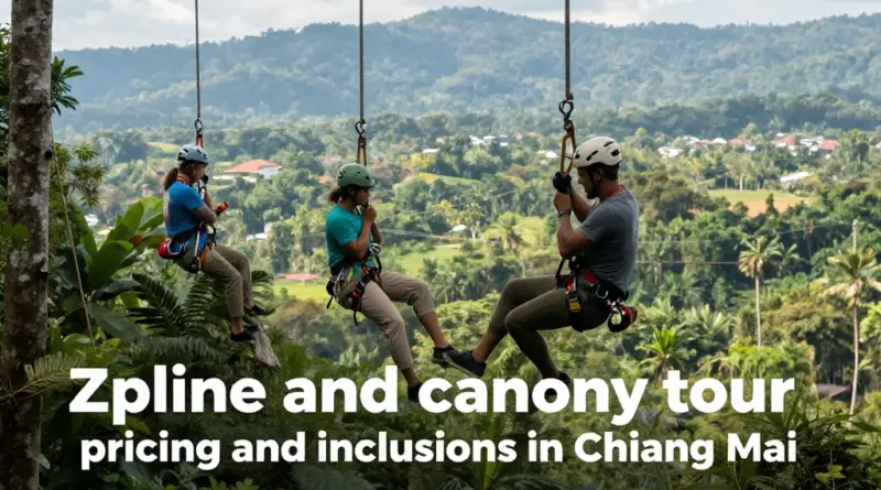 How Much Do Zipline and Canopy Tours in Chiang Mai Cost, and What’s Included?