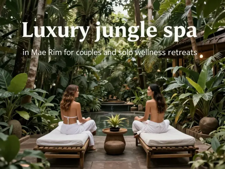 How to Choose the Right Luxury Jungle Spa in Mae Rim for Couples, Solo Travelers, and Wellness Retreats