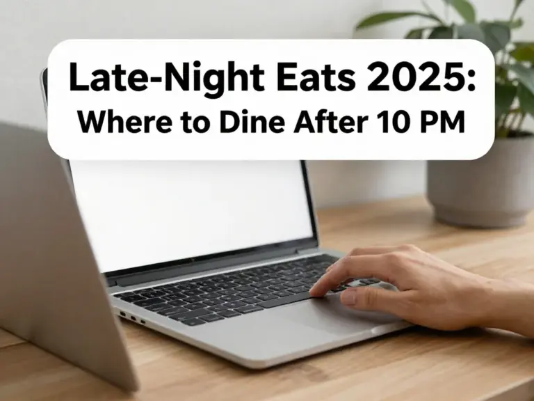 Late-Night Eats 2025: Where to Dine After 10 PM