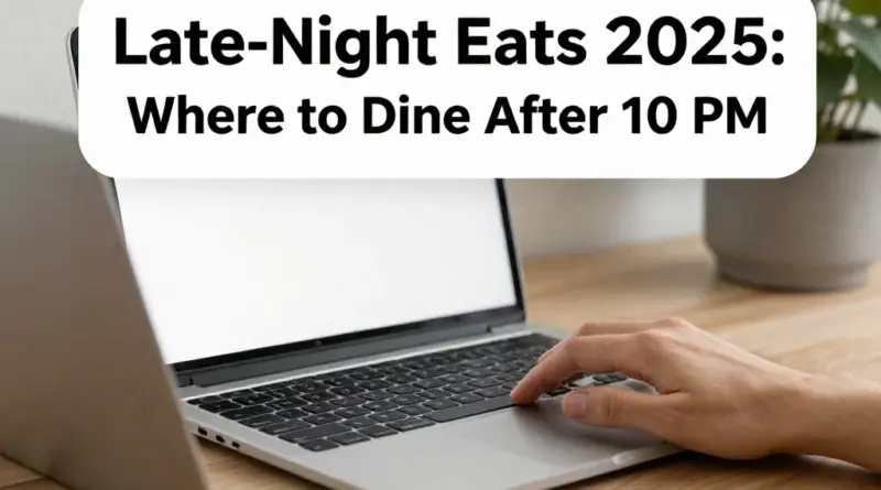 Late-Night Eats 2025: Where to Dine After 10 PM