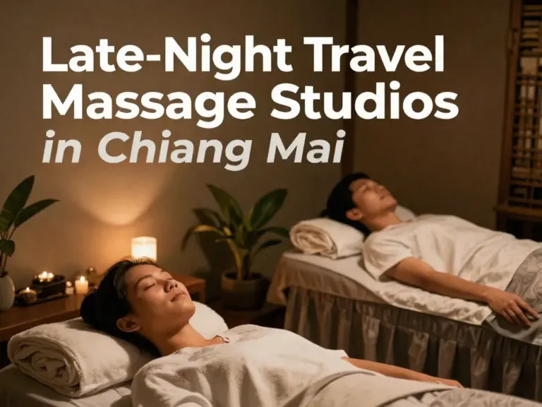 Night-Before-Flight Massages in Chiang Mai 2025: Where to Find Late-Open Studios for Travelers