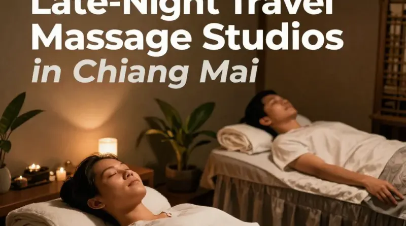 Night-Before-Flight Massages in Chiang Mai 2025: Where to Find Late-Open Studios for Travelers