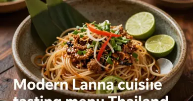 Northern Tasting Menus 2025: Modern Lanna Cuisine in Thailand