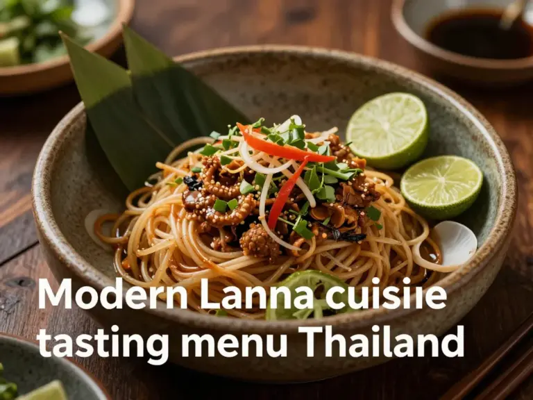 Northern Tasting Menus 2025: Modern Lanna Cuisine in Thailand