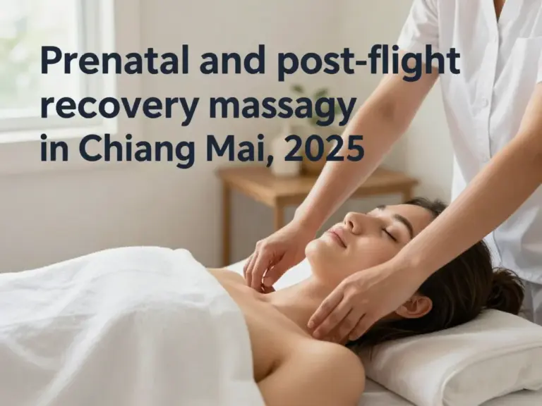 Prenatal and Post-Flight Recovery Massages in Chiang Mai for 2025
