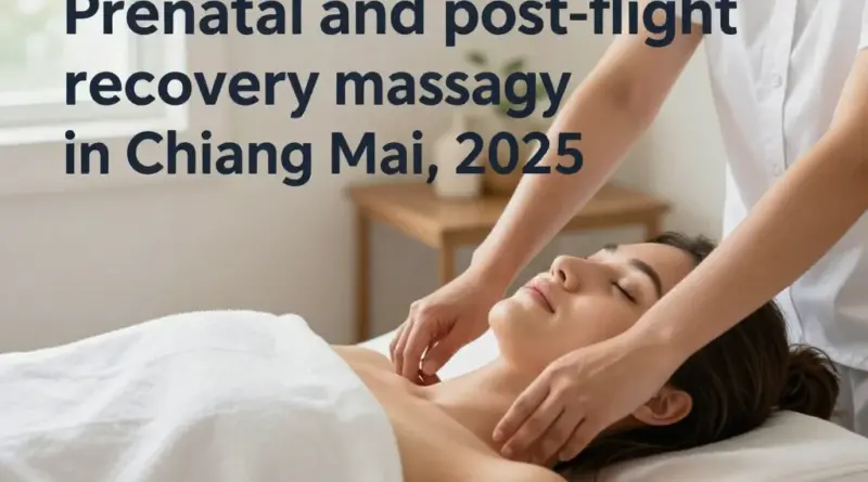 Prenatal and Post-Flight Recovery Massages in Chiang Mai for 2025