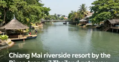 Riverside Resorts in Chiang Mai 2025: Quiet Stays by the Ping River for a Relaxing Thailand Escape
