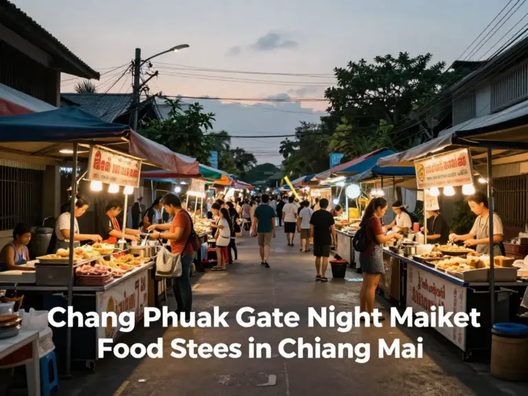 Street Food Guide 2025: Chang Phuak Gate Night Stalls in Chiang Mai