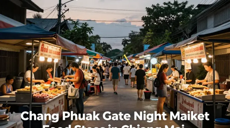 Street Food Guide 2025: Chang Phuak Gate Night Stalls in Chiang Mai