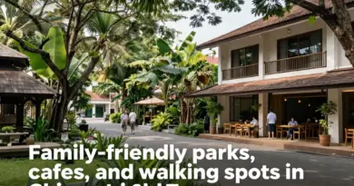 The Best Parks, Cafes, and Easy Walking Spots in Chiang Mai Old Town for Families