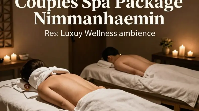 Top Couple Spa Packages in Nimmanhaemin 2025: Prices, Treatments, and Inclusions