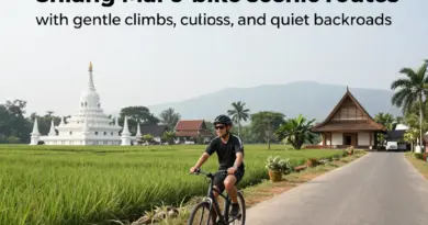 Top E-Bike Friendly Routes Around Chiang Mai: Easy Climbs, Cultural Stops, and Quiet Backroads