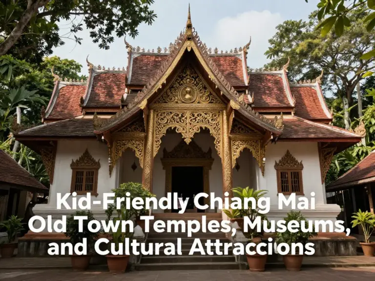Top Kid-Friendly Temples, Museums, and Cultural Attractions in Chiang Mai Old Town
