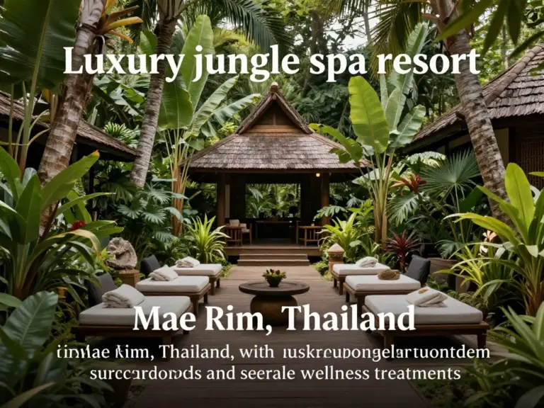 Top Luxury Jungle Spas in Mae Rim: Best Resorts, Treatments, and Signature Wellness Experiences