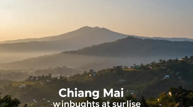 Top Mountain Viewpoints Near Chiang Mai: Sunrise Spots, Scenic Drives, and Hidden Gems
