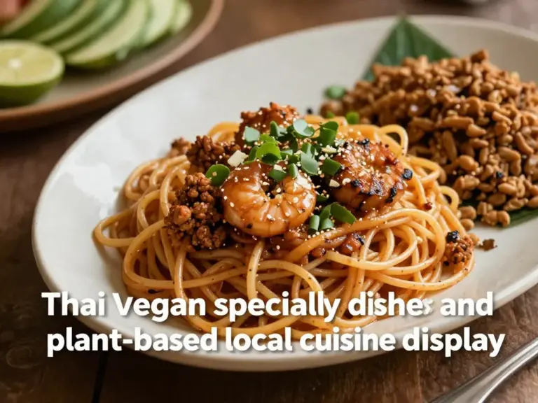 Top Must-Try Dishes, Vegan-Friendly Menus, and Local Thai Plant-Based Specialties