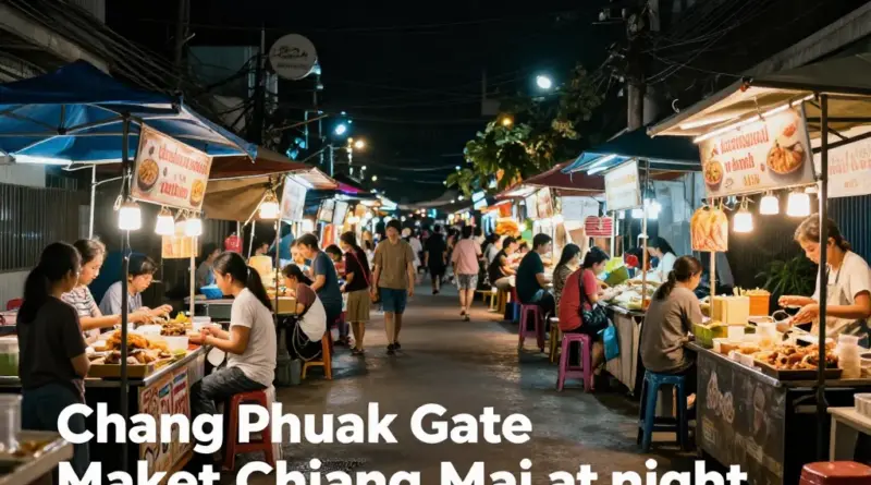 What Makes Chang Phuak Gate Night Stalls a Must-Visit Street Food Spot in Chiang Mai?