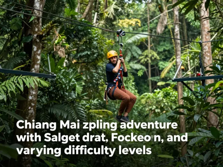 What Should You Expect on a Chiang Mai Zipline Adventure: Safety, Duration, and Difficulty Levels