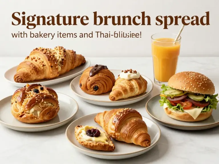 What to Order: Signature Brunch Dishes, Bakery Items, and Thai-Fusion Favorites