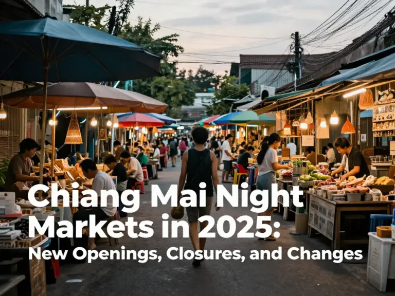 What’s New in Chiang Mai Night Markets for 2025? New Openings, Closures, and Major Changes