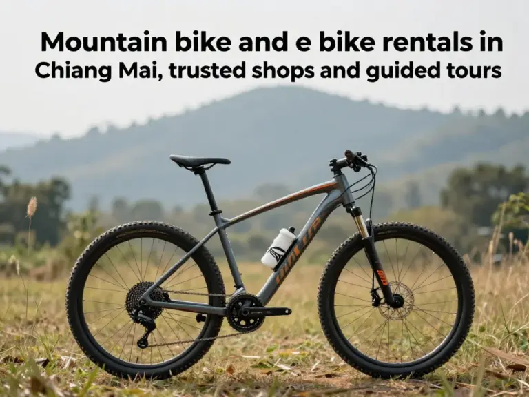 Where to Rent Mountain Bikes and E-Bikes in Chiang Mai: Trusted Shops, Guided Tours, and Ride Packages