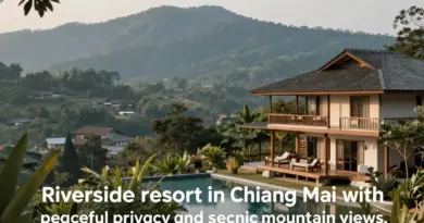 Why Choose a Riverside Resort in Chiang Mai for Peace, Privacy, and Scenic Views?