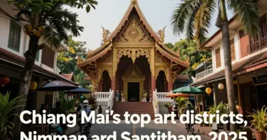 Why Nimman and Santitham Are Chiang Mai’s Top Art Districts in 2025
