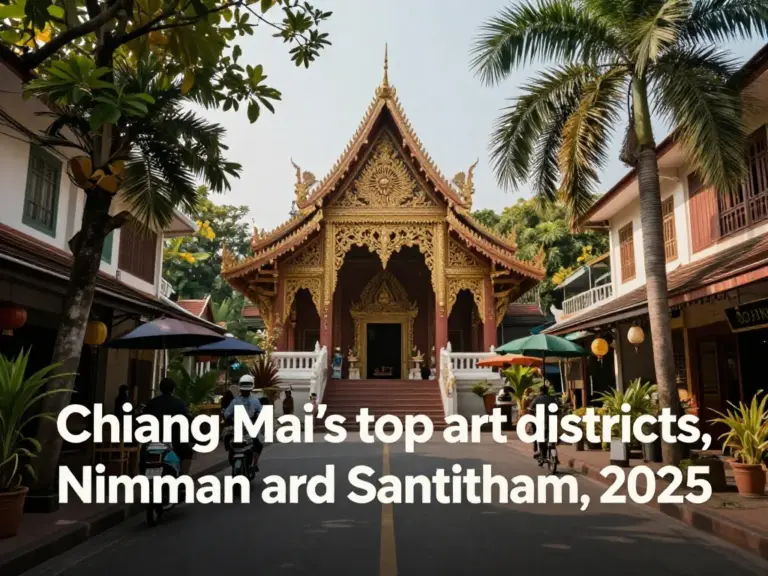Why Nimman and Santitham Are Chiang Mai’s Top Art Districts in 2025