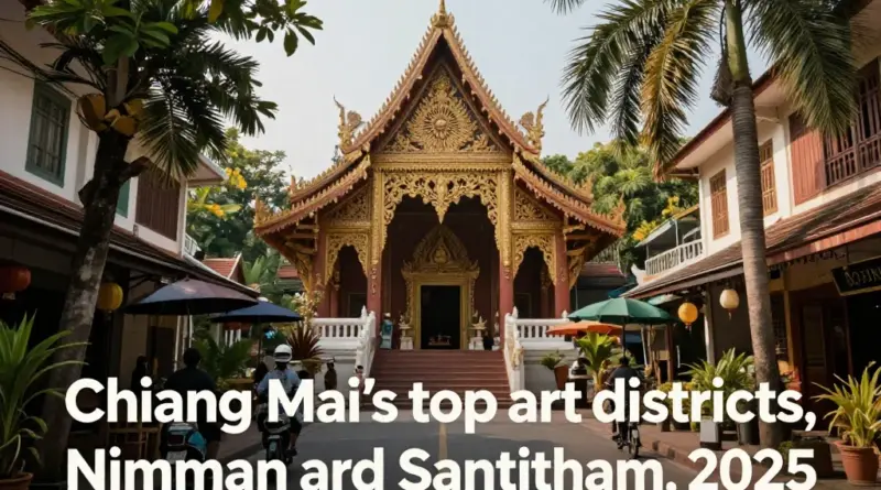 Why Nimman and Santitham Are Chiang Mai’s Top Art Districts in 2025