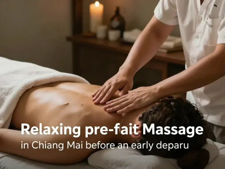 Why a Pre-Flight Massage in Chiang Mai Can Help You Relax Before an Early Departure