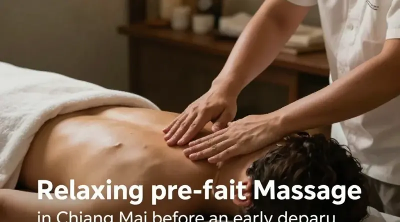 Why a Pre-Flight Massage in Chiang Mai Can Help You Relax Before an Early Departure