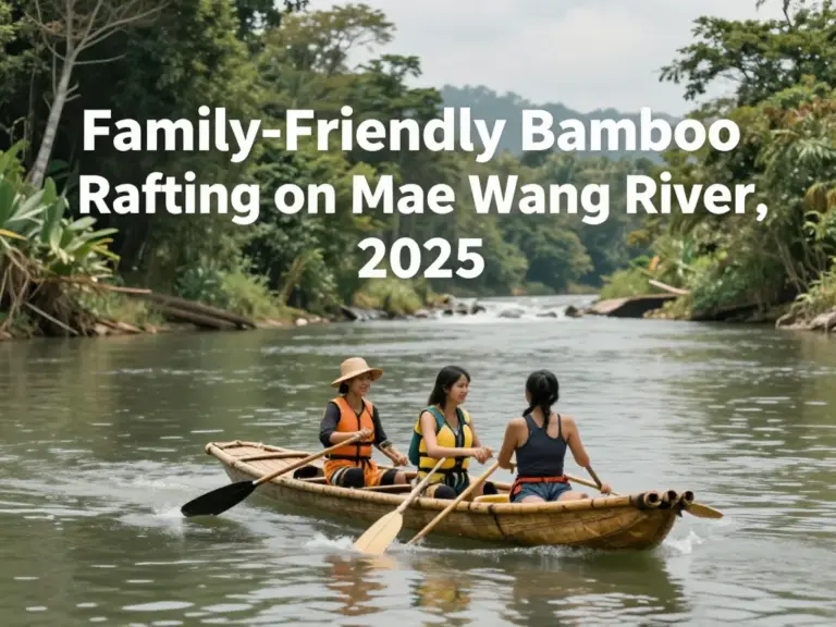 Bamboo Rafting in Mae Wang 2025: A Family-Friendly River Guide