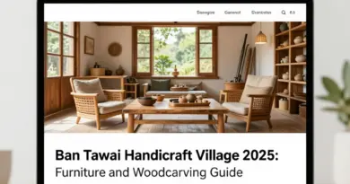 Ban Tawai Handicraft Village 2025 Guide to Furniture and Woodcarving