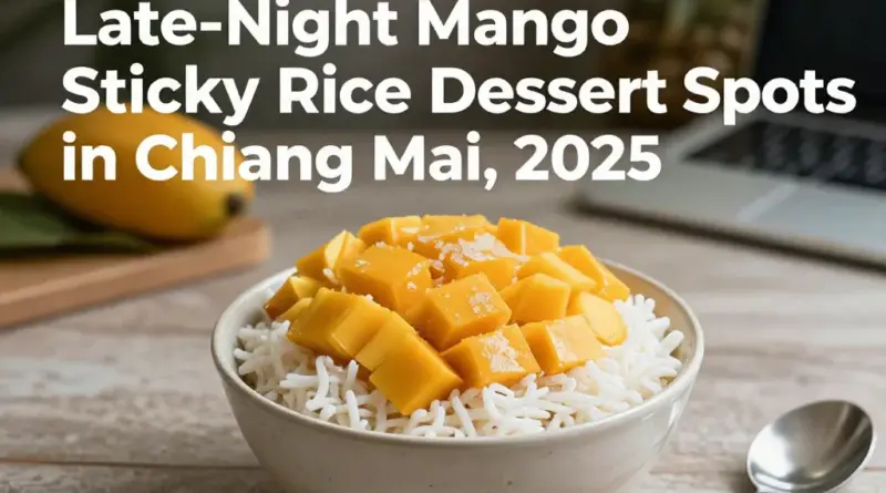 Best Mango Sticky Rice in Chiang Mai 2025: Late-Night Dessert Spots