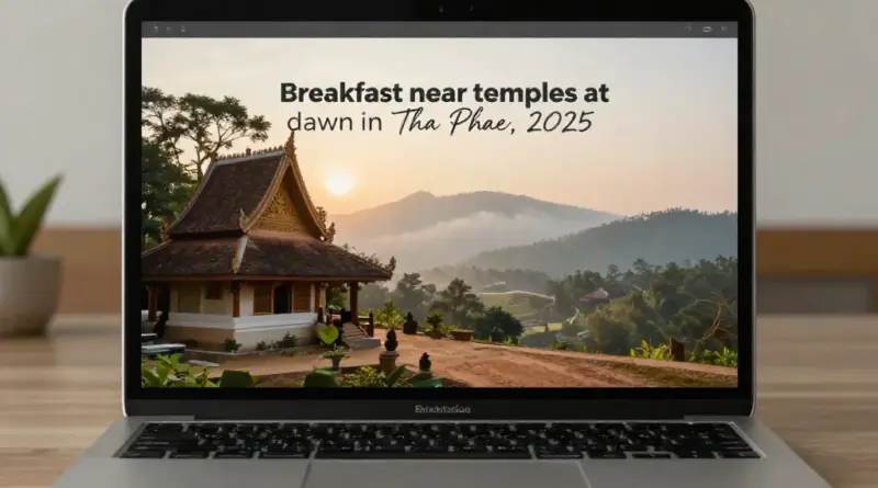 Breakfast Near Temples in 2025: Early Opens Around Tha Phae