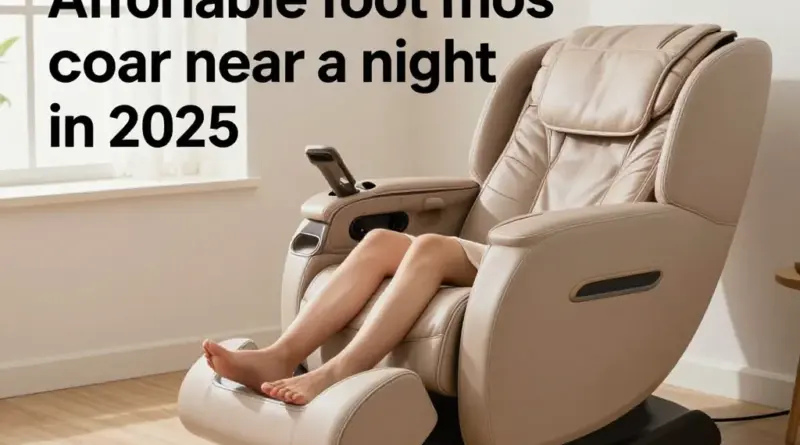 Budget Foot Massage in 2025: Best Chairs Near Night Bazaar