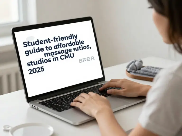 CMU Area Massages 2025: A Student-Friendly Guide to Affordable Studios