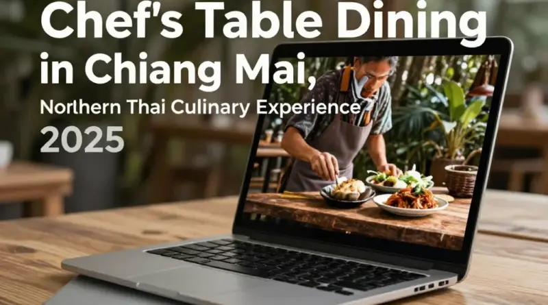 Chef’s Tables in Chiang Mai 2025: A Guide to Northern-Inspired Dining