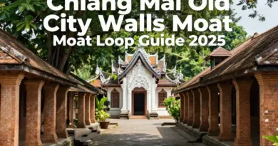 Chiang Mai Old City Walls 2025: A Self-Guided Moat Loop Guide