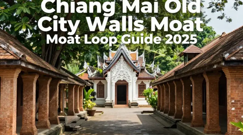 Chiang Mai Old City Walls 2025: A Self-Guided Moat Loop Guide