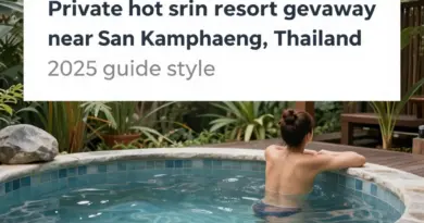 Hot Spring Resorts Near San Kamphaeng: The 2025 Guide to Private Soak Stays