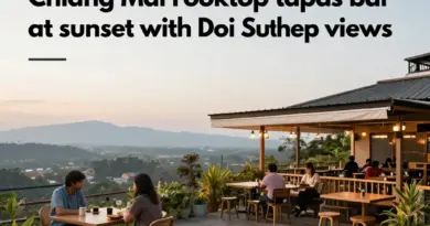 Rooftop Bars and Tapas in 2025: Chiang Mai Sunset Spots with Doi Suthep Views