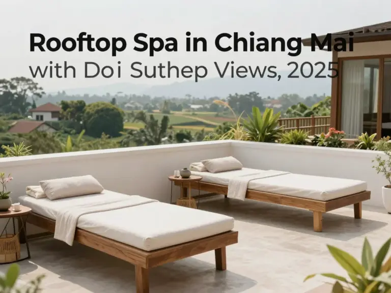 Rooftop Spa Experiences in Chiang Mai with Doi Suthep Views for 2025