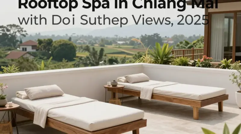 Rooftop Spa Experiences in Chiang Mai with Doi Suthep Views for 2025